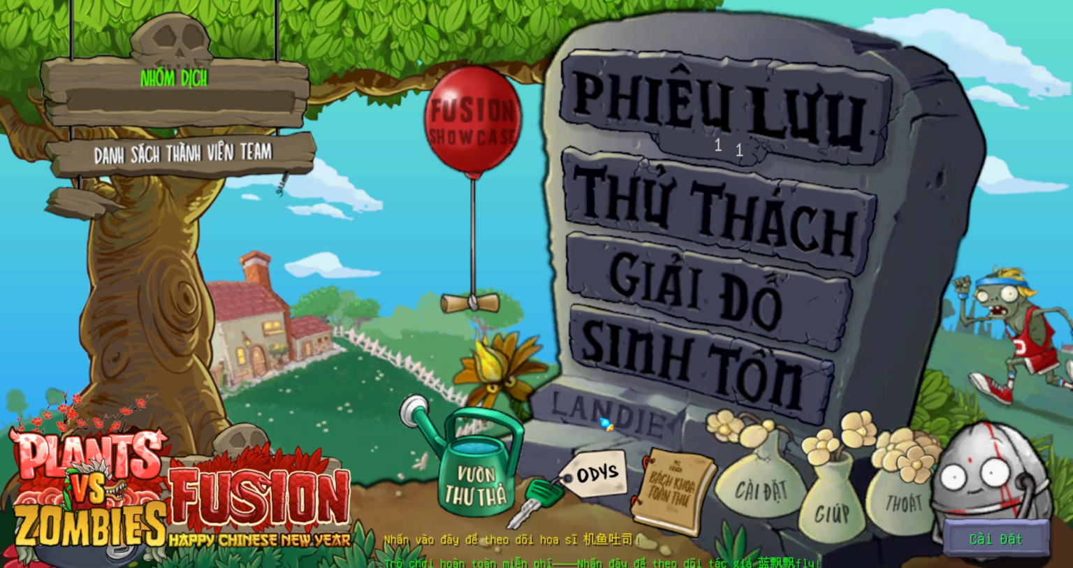 Plants vs Zombies Fusion Việt Hóa